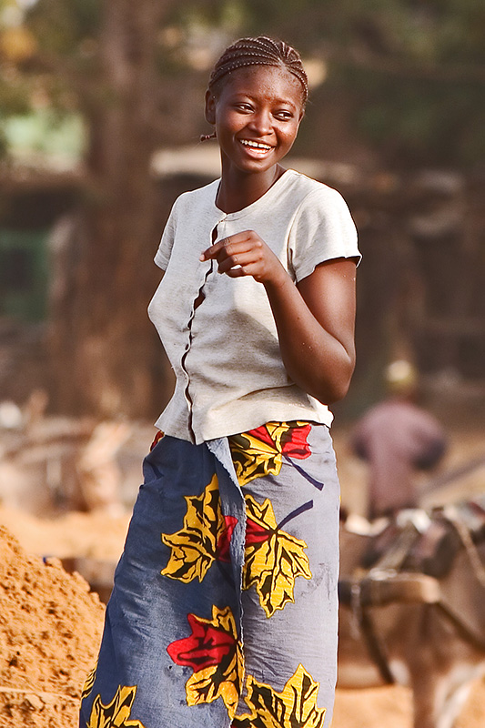 1   Young woman from Segou